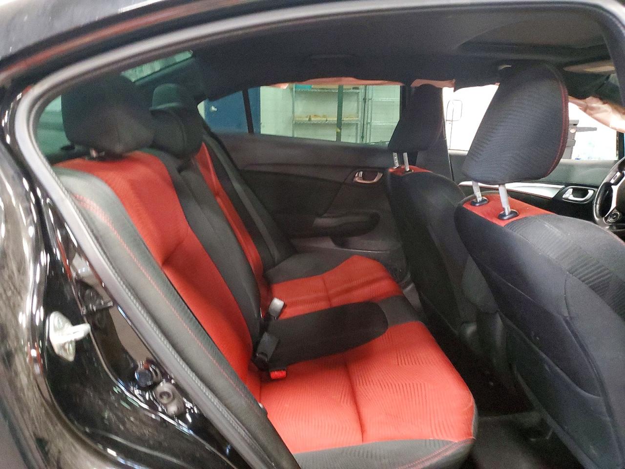 2014 Honda Civic Si Black vin: 2HGFB6E52EH700067