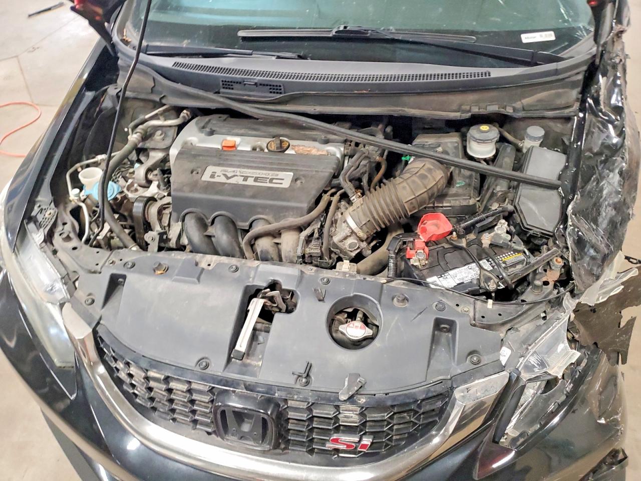 2014 Honda Civic Si Black vin: 2HGFB6E52EH700067