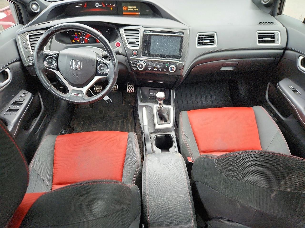 2014 Honda Civic Si Black vin: 2HGFB6E52EH701428