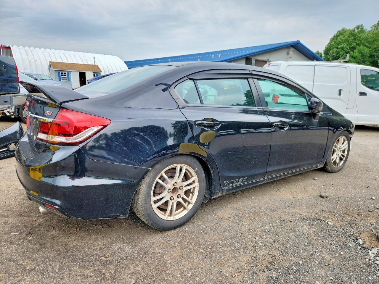 2014 Honda Civic Si Black vin: 2HGFB6E52EH701428