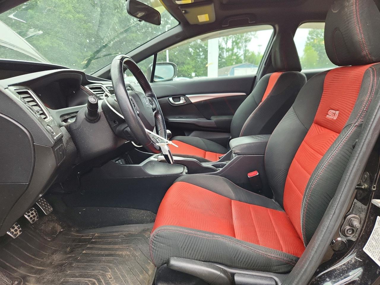2014 Honda Civic Si Black vin: 2HGFB6E52EH701428