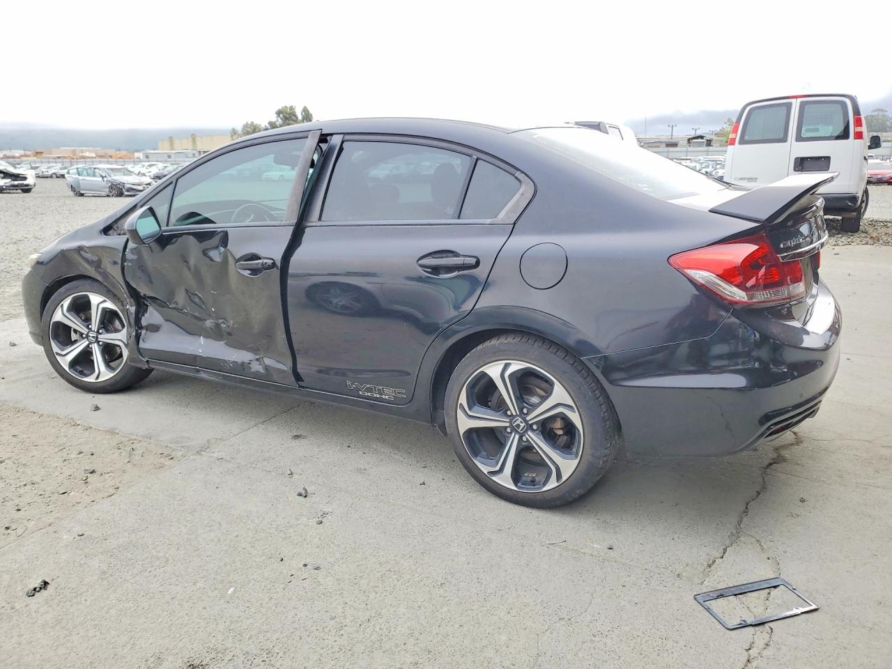 2014 Honda Civic Si Black vin: 2HGFB6E52EH702384
