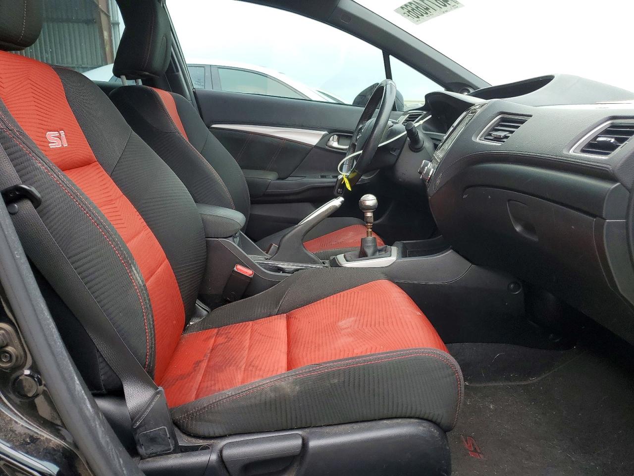 2014 Honda Civic Si Black vin: 2HGFB6E52EH702384