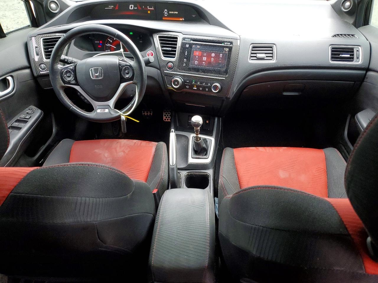 2014 Honda Civic Si Black vin: 2HGFB6E52EH702384