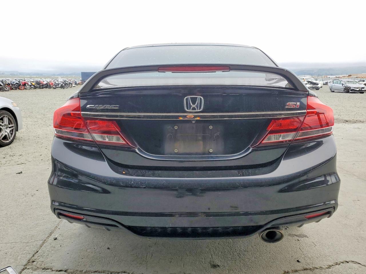 2014 Honda Civic Si Black vin: 2HGFB6E52EH702384