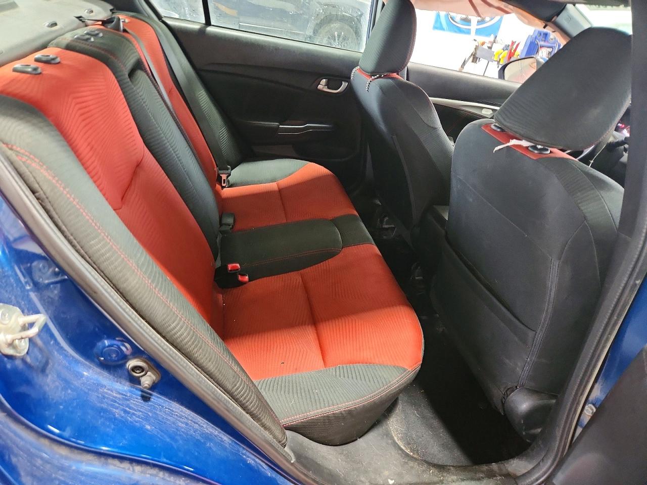 2014 Honda Civic Si Blue vin: 2HGFB6E52EH704751