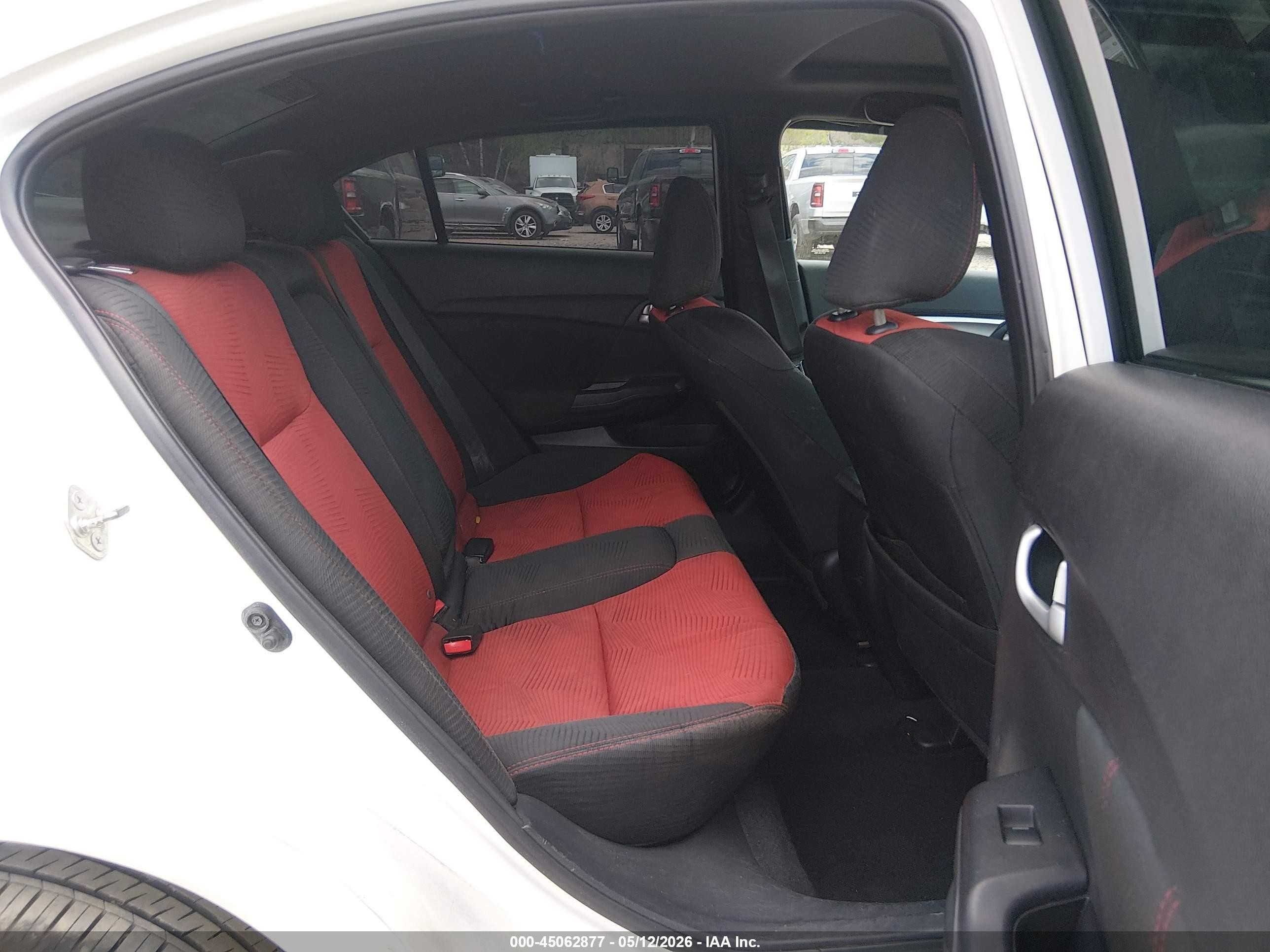 2015 Honda Civic Si Белый vin: 2HGFB6E52FH705240