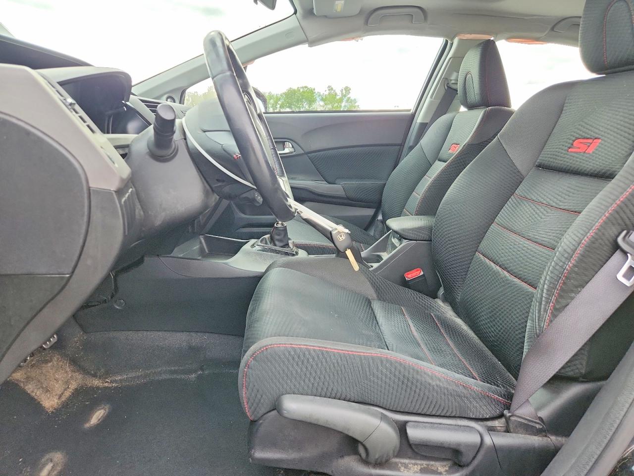 2012 Honda Civic Si Black vin: 2HGFB6E53CH702505