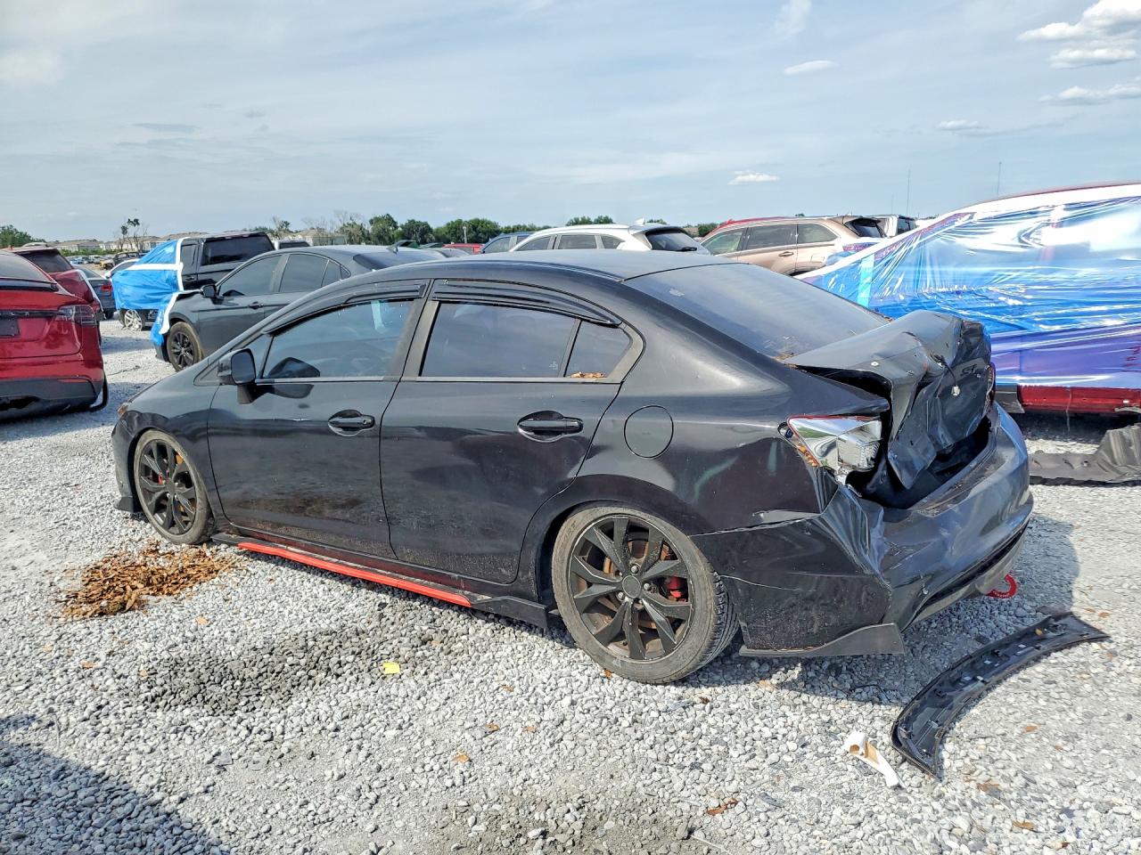 2012 Honda Civic Si Black vin: 2HGFB6E53CH703511