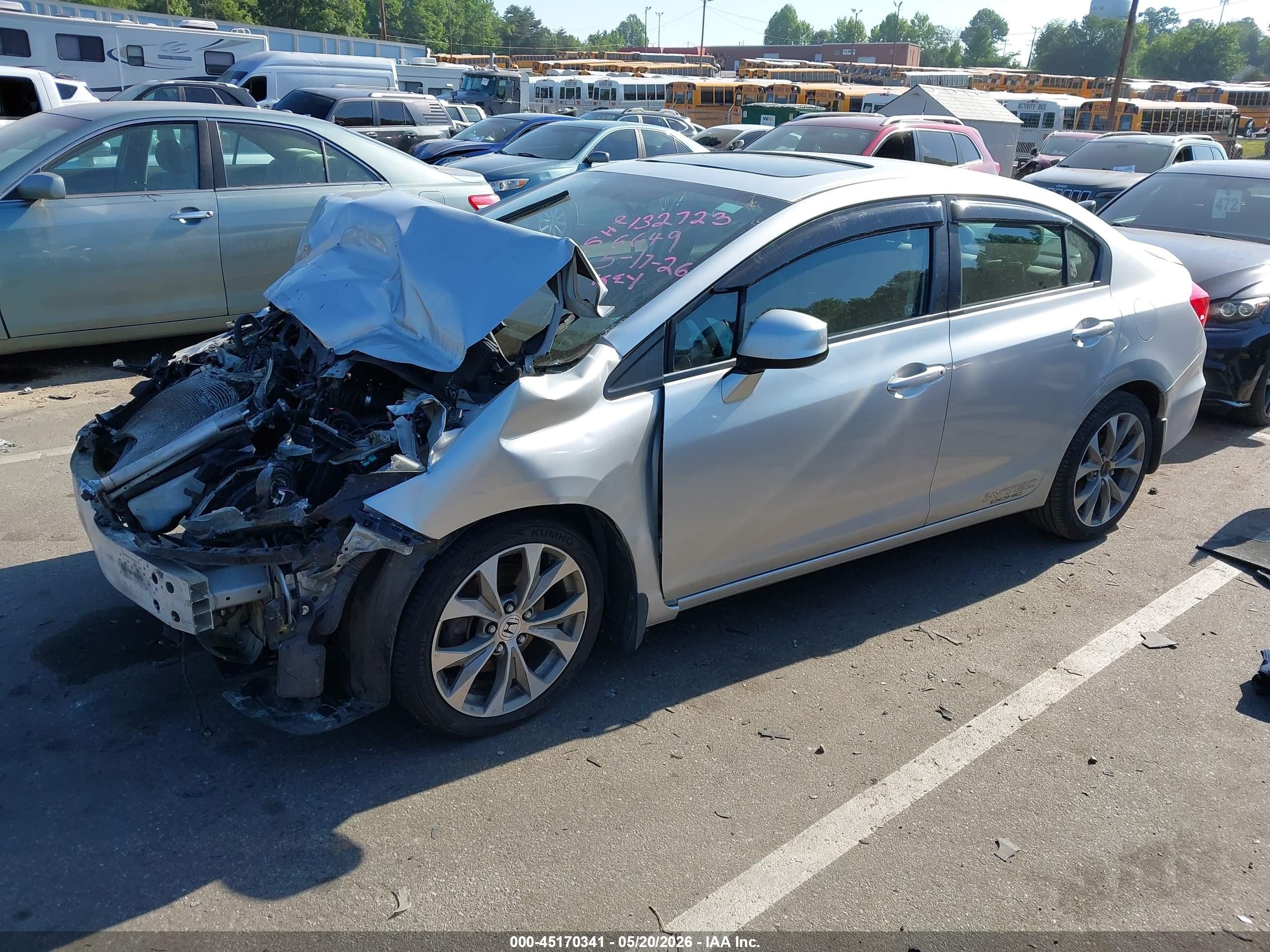 2012 Honda Civic Si Серебряный vin: 2HGFB6E53CH706649