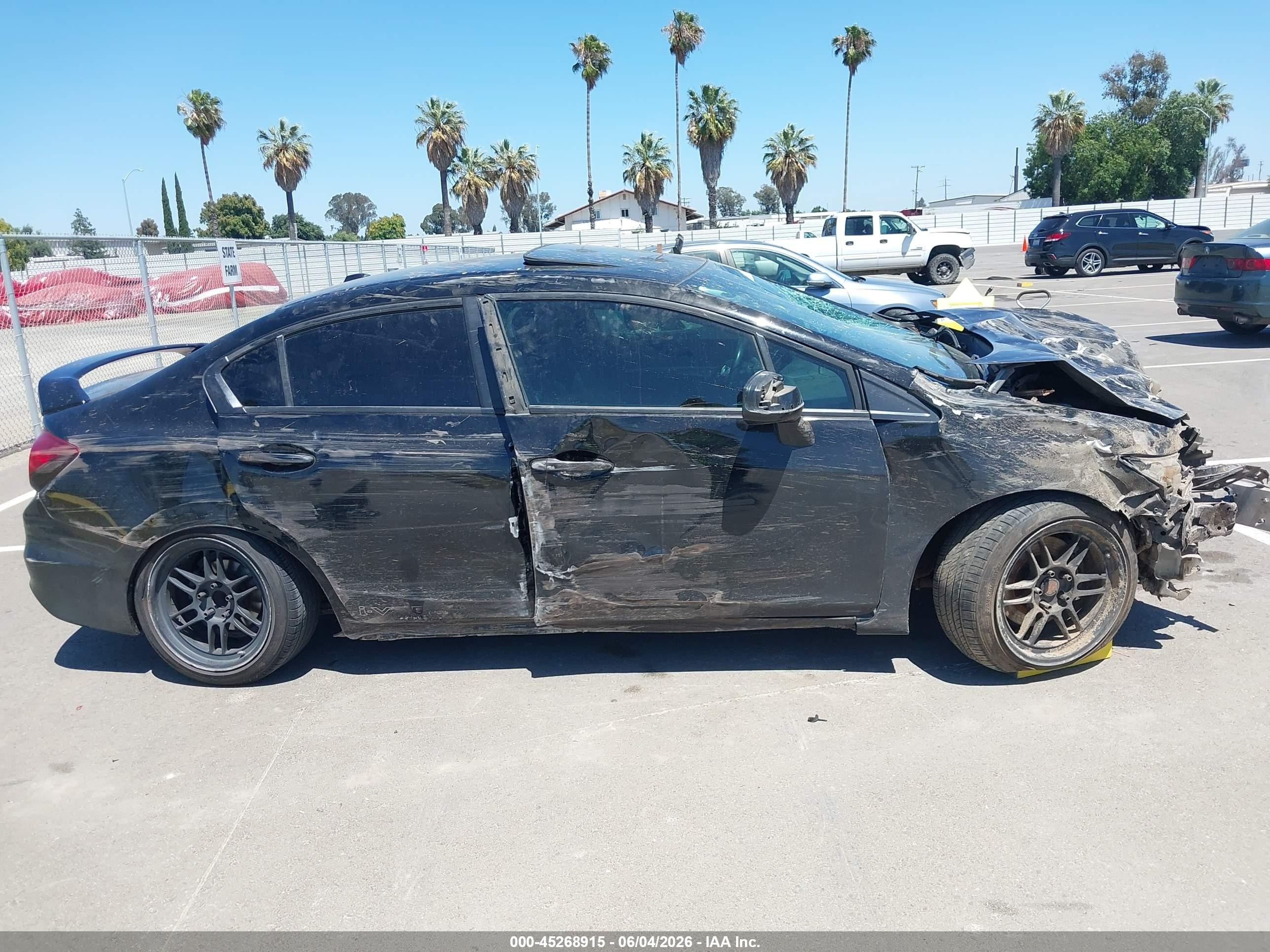 2013 Honda Civic Si Black vin: 2HGFB6E53DH702618