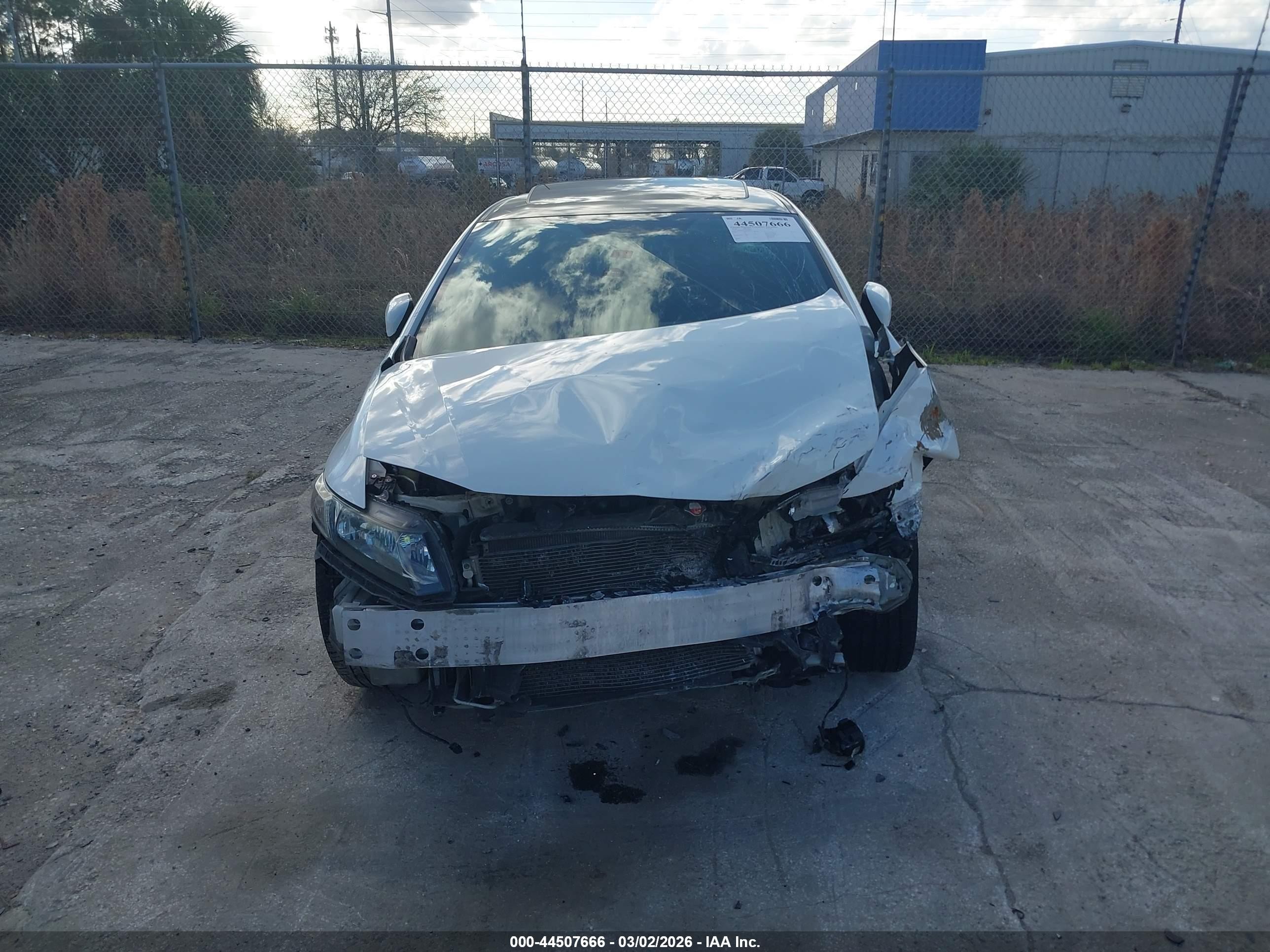 2014 Honda Civic Si White vin: 2HGFB6E53EH700272