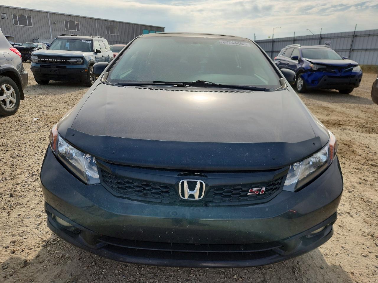 2012 Honda Civic Si Black vin: 2HGFB6E54CH200165