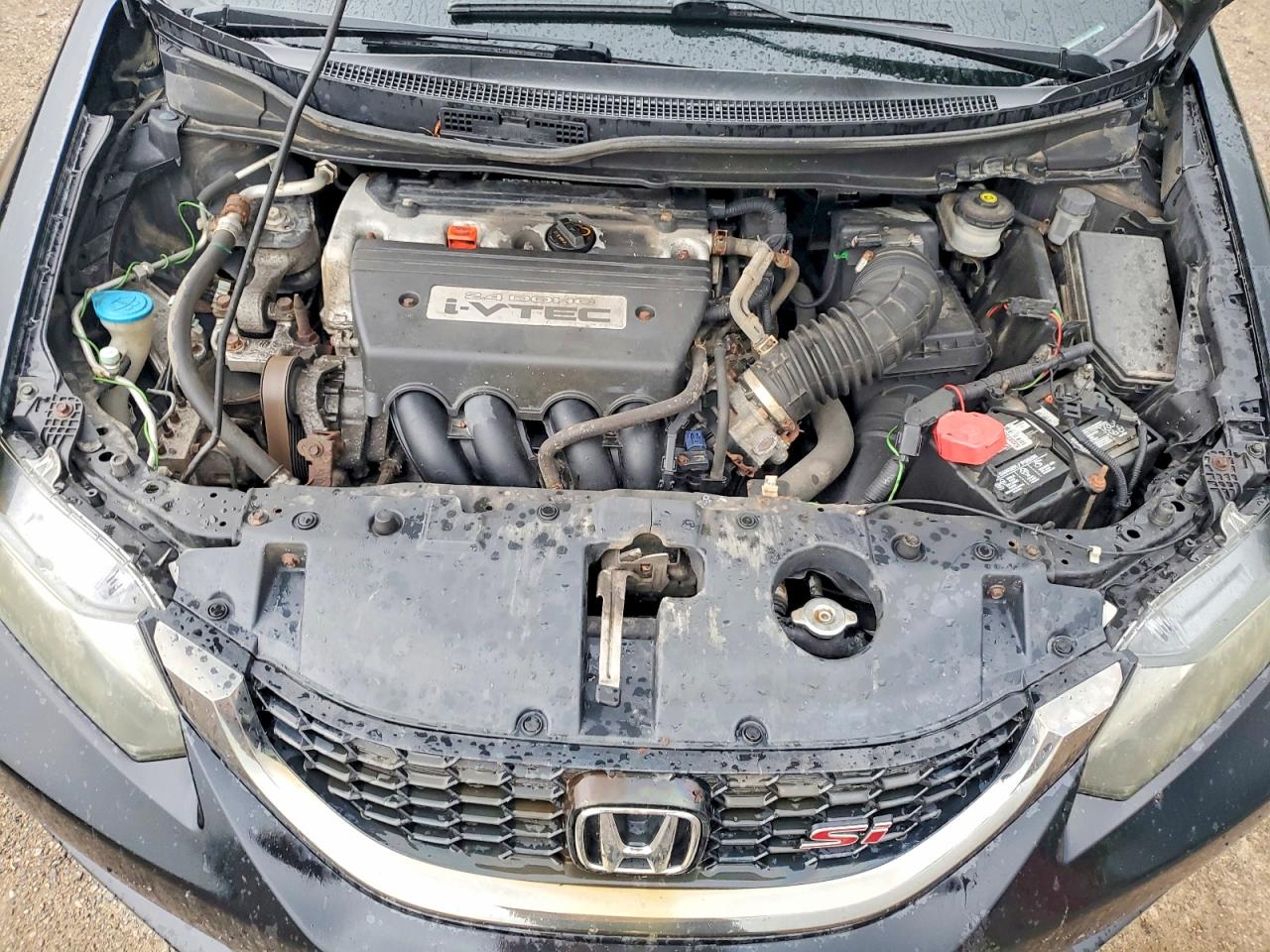 2013 Honda Civic Si Black vin: 2HGFB6E54DH200278