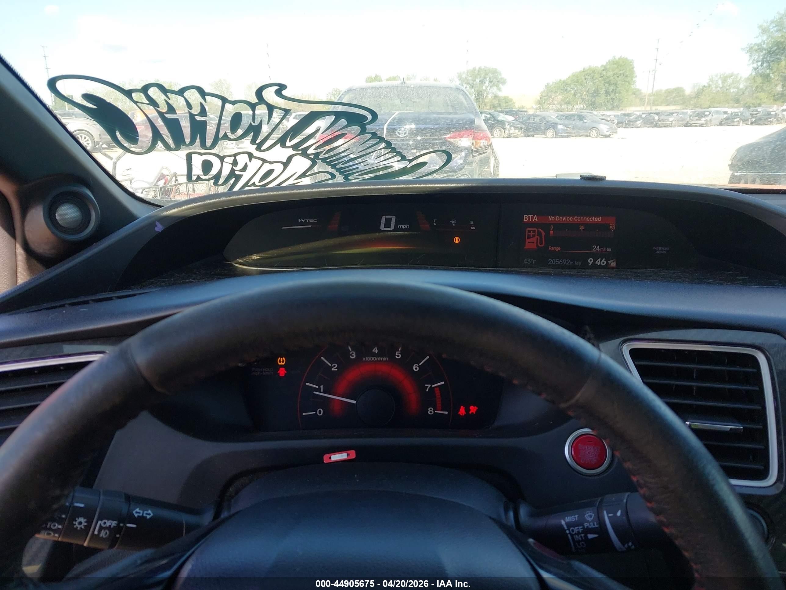 2014 Honda Civic Si Оранжевый vin: 2HGFB6E54EH700426
