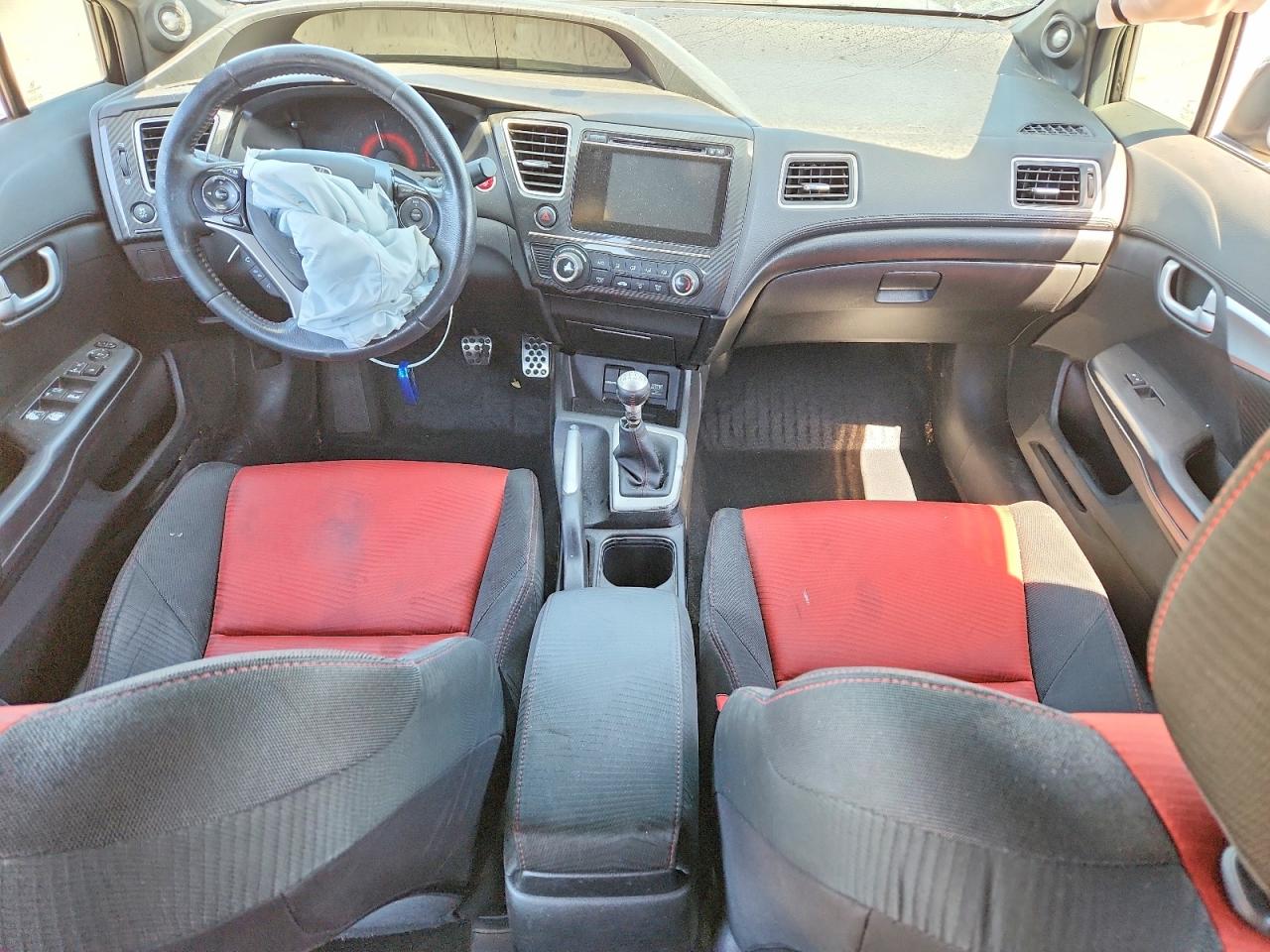 2015 Honda Civic Si Black vin: 2HGFB6E54FH701173