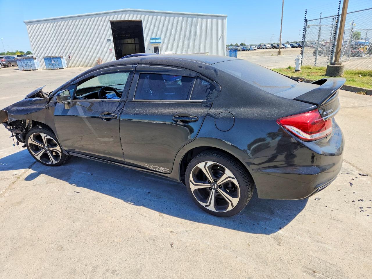2015 Honda Civic Si Black vin: 2HGFB6E54FH701173