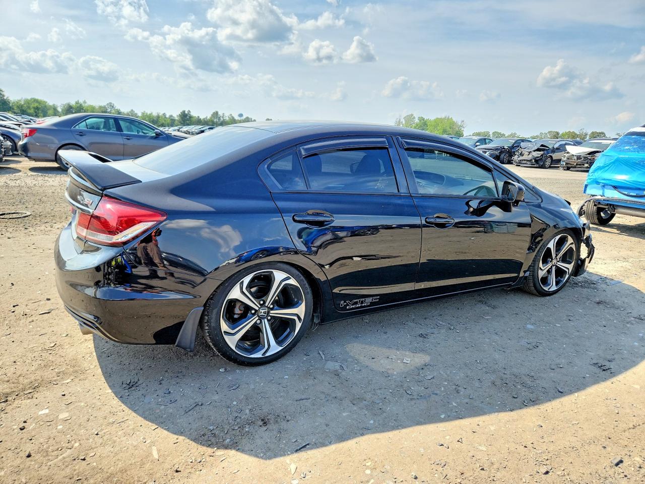 2015 Honda Civic Si Black vin: 2HGFB6E54FH709404