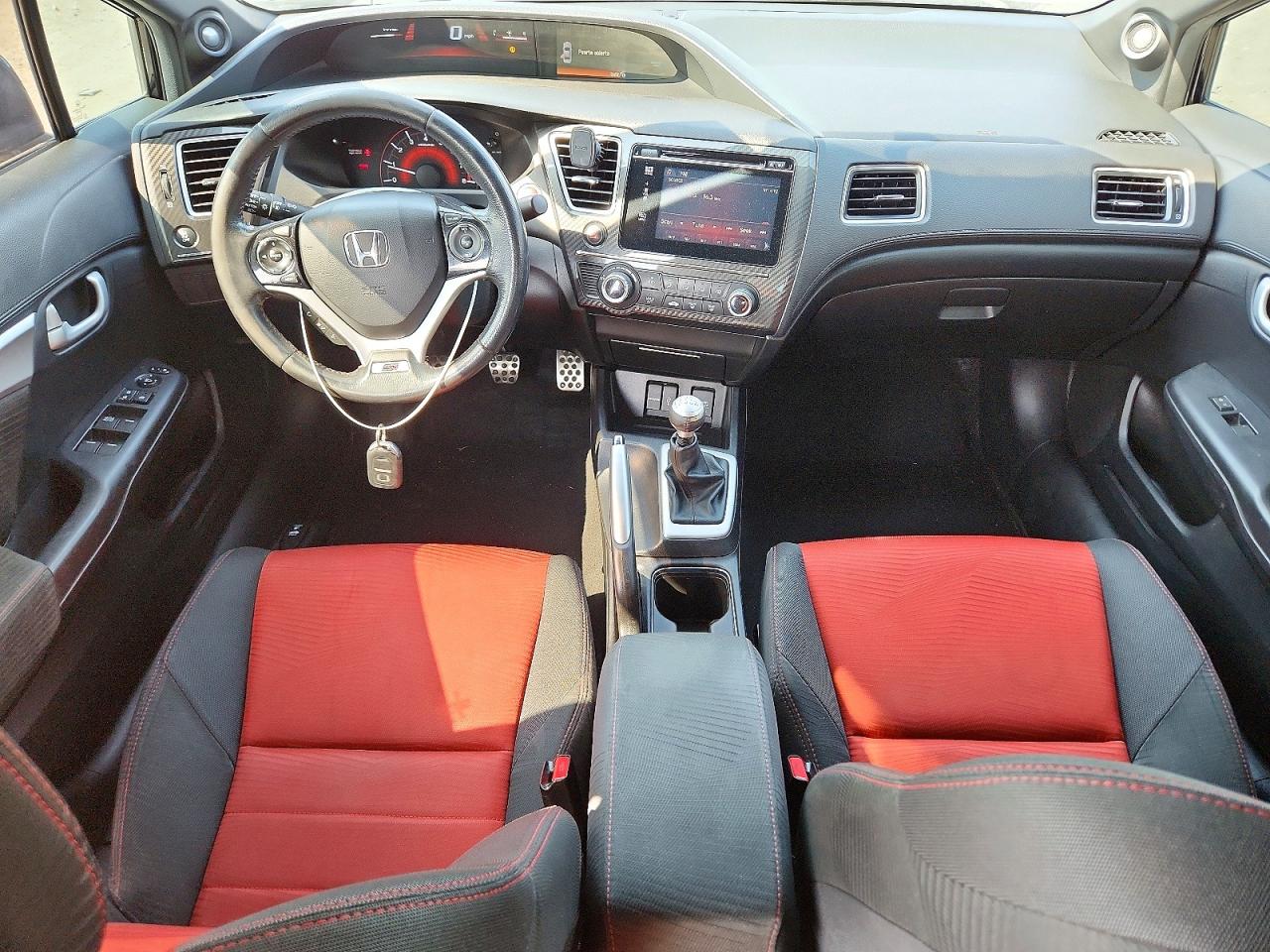 2015 Honda Civic Si Black vin: 2HGFB6E54FH709404