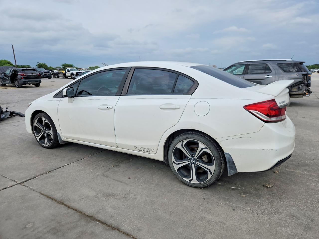 2015 Honda Civic Si Белый vin: 2HGFB6E54FH709936