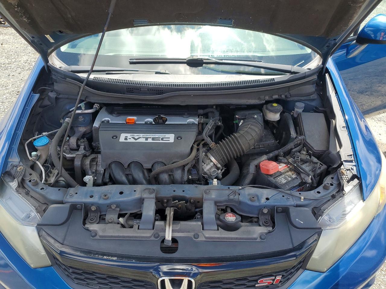 2012 Honda Civic Si Blue vin: 2HGFB6E55CH702571