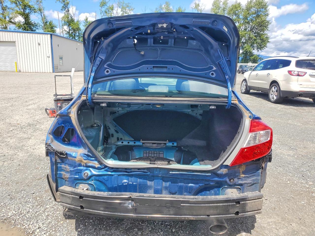 2012 Honda Civic Si Blue vin: 2HGFB6E55CH702571