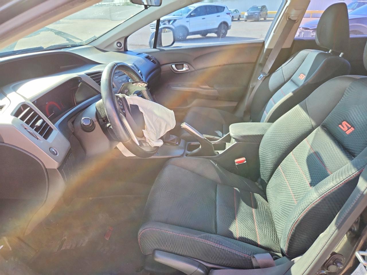 2012 Honda Civic Si Black vin: 2HGFB6E55CH704076