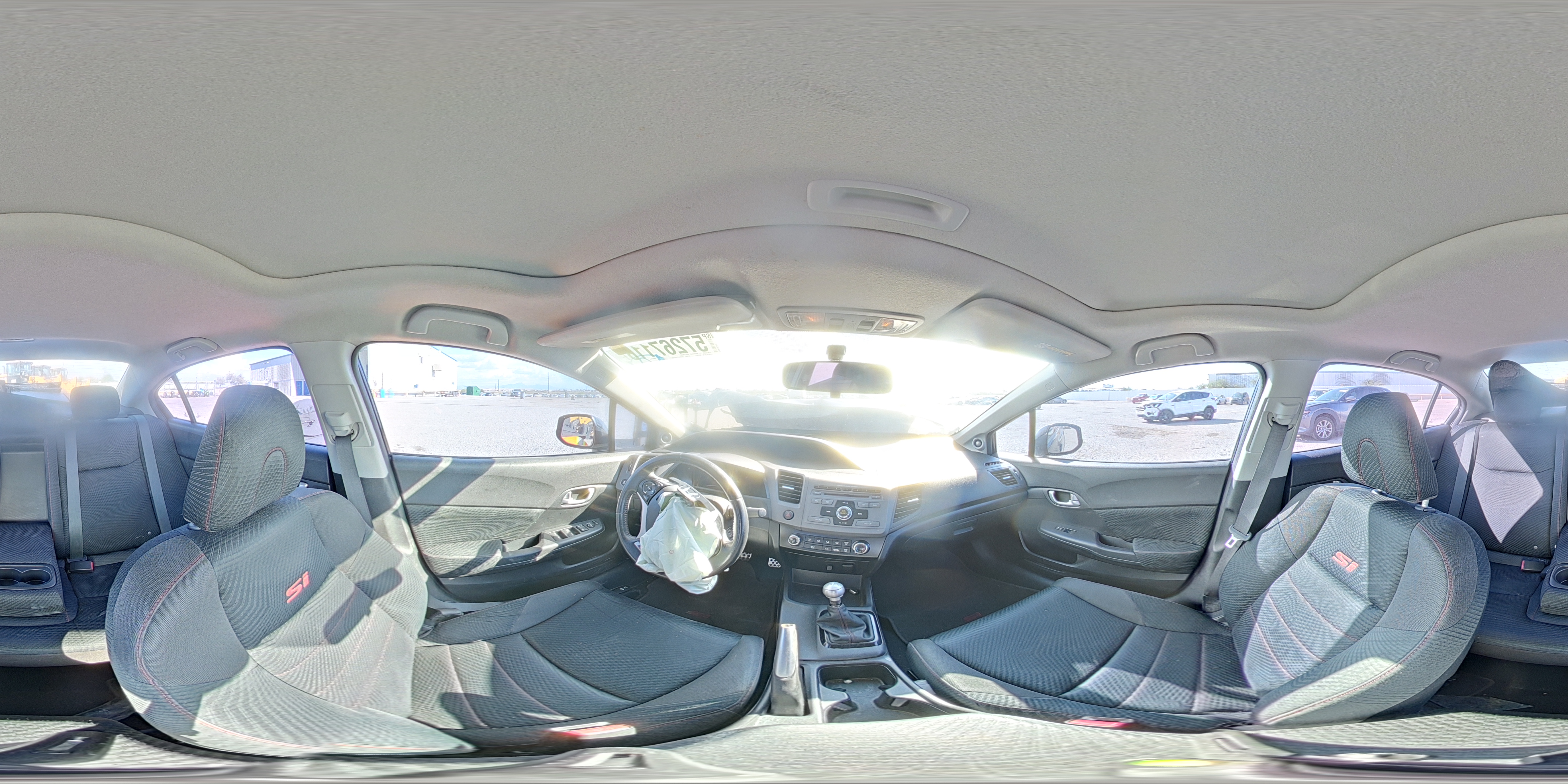 2012 Honda Civic Si Black vin: 2HGFB6E55CH704076
