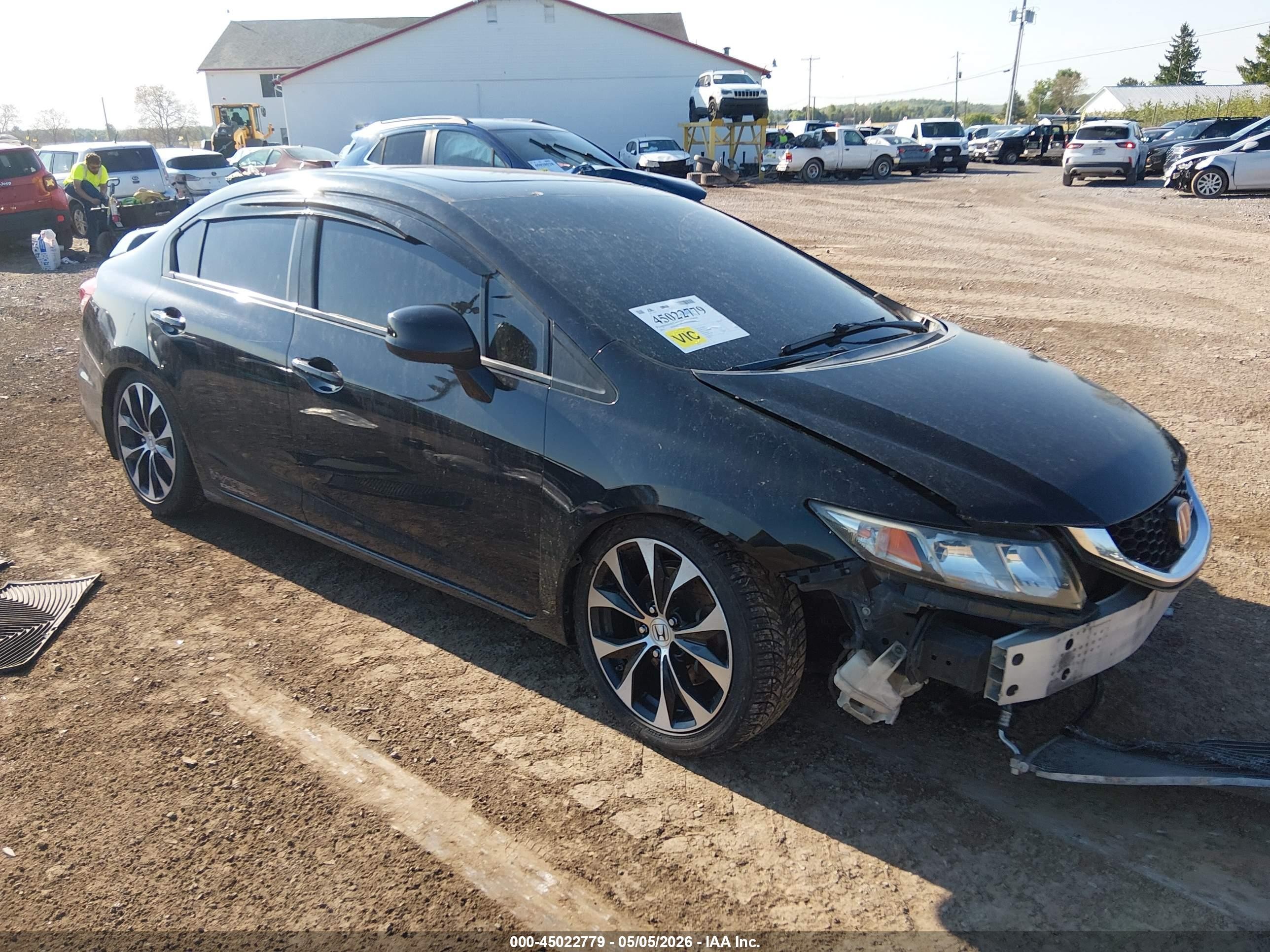 2013 Honda Civic Si Black vin: 2HGFB6E55DH709196