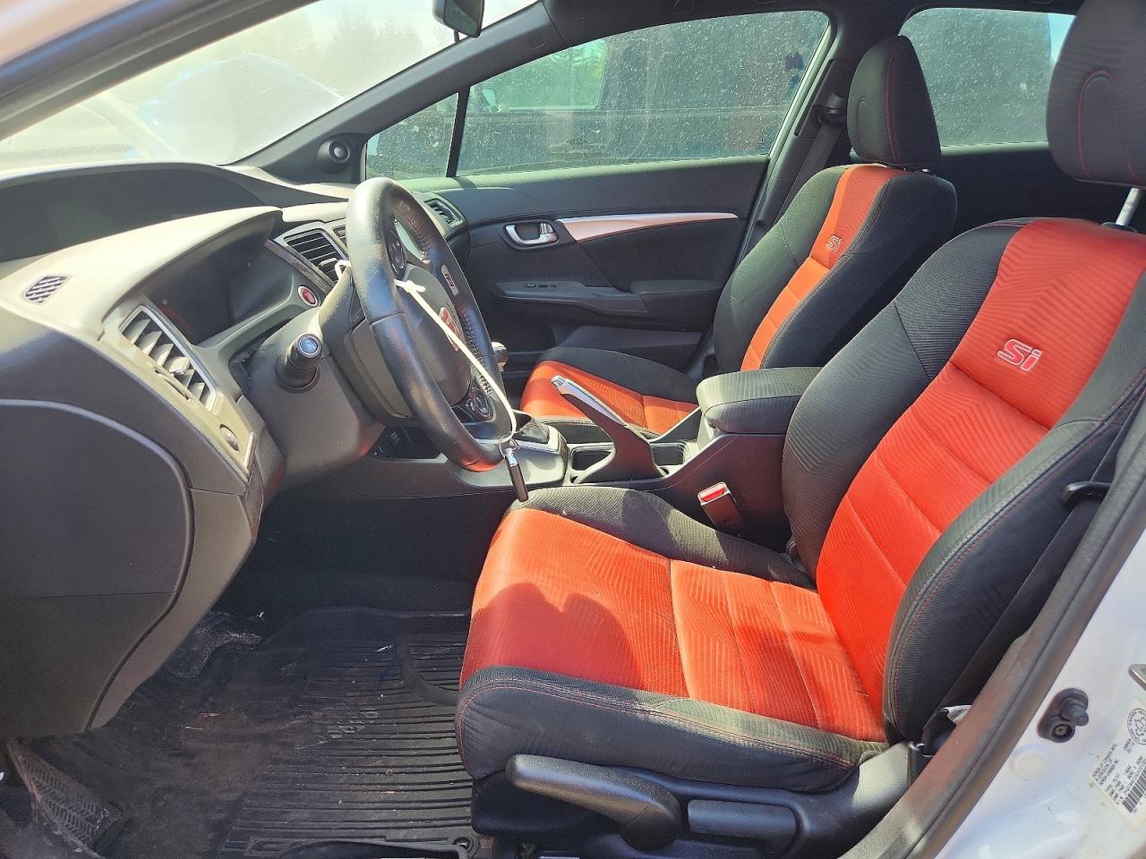 2014 Honda Civic Si Белый vin: 2HGFB6E55EH201005