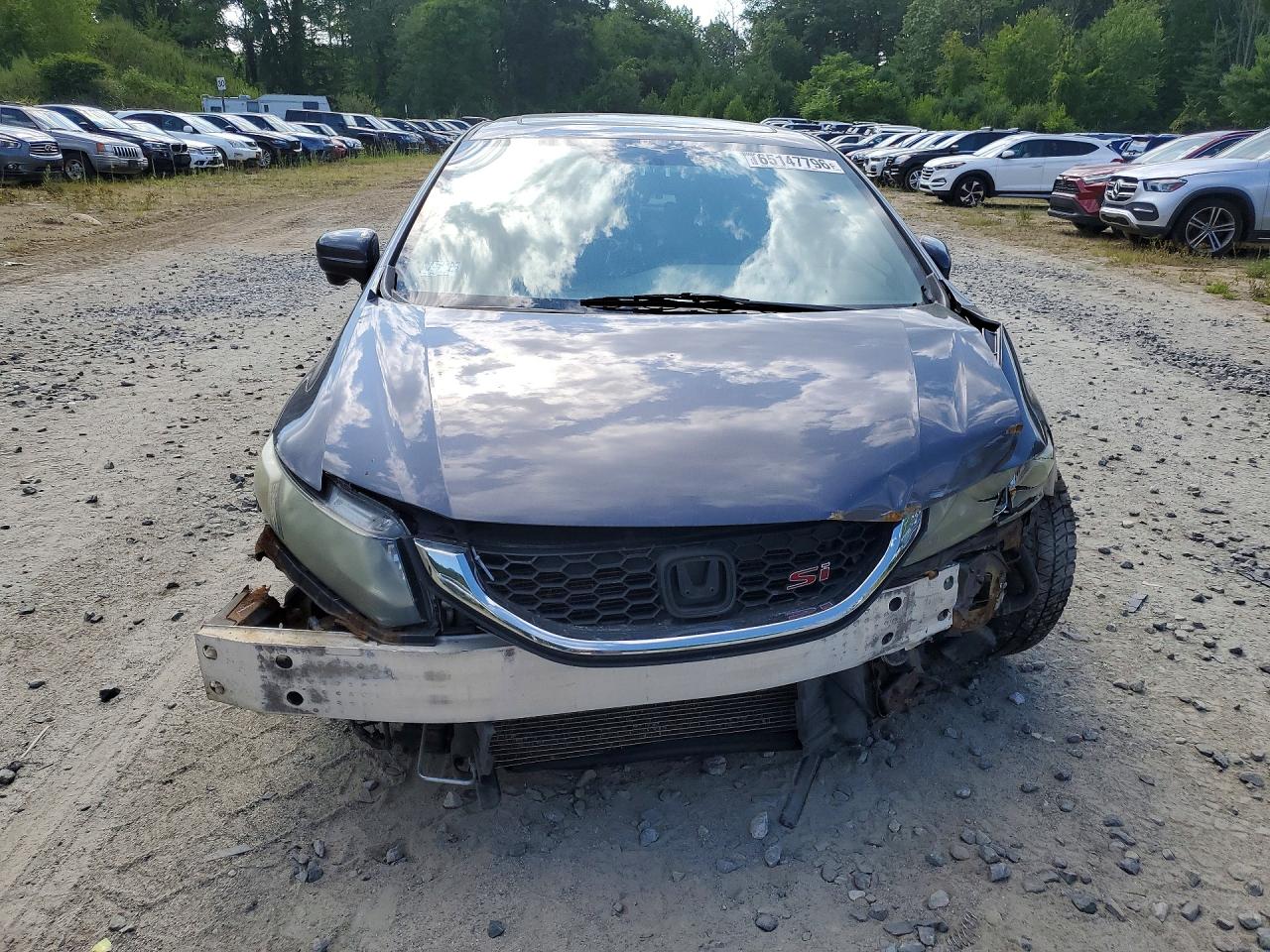 2014 Honda Civic Si Gray vin: 2HGFB6E55EH705084