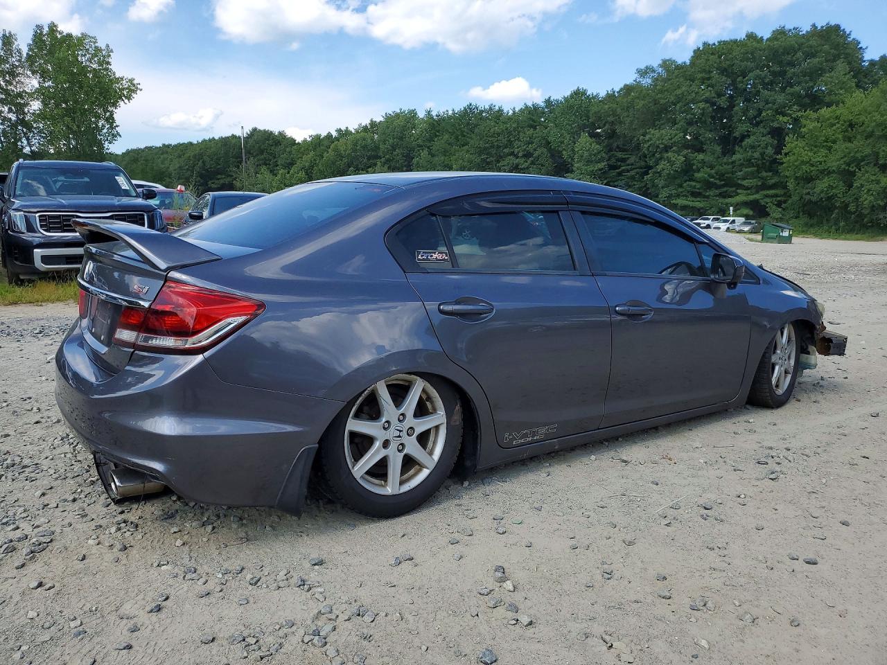 2014 Honda Civic Si Gray vin: 2HGFB6E55EH705084