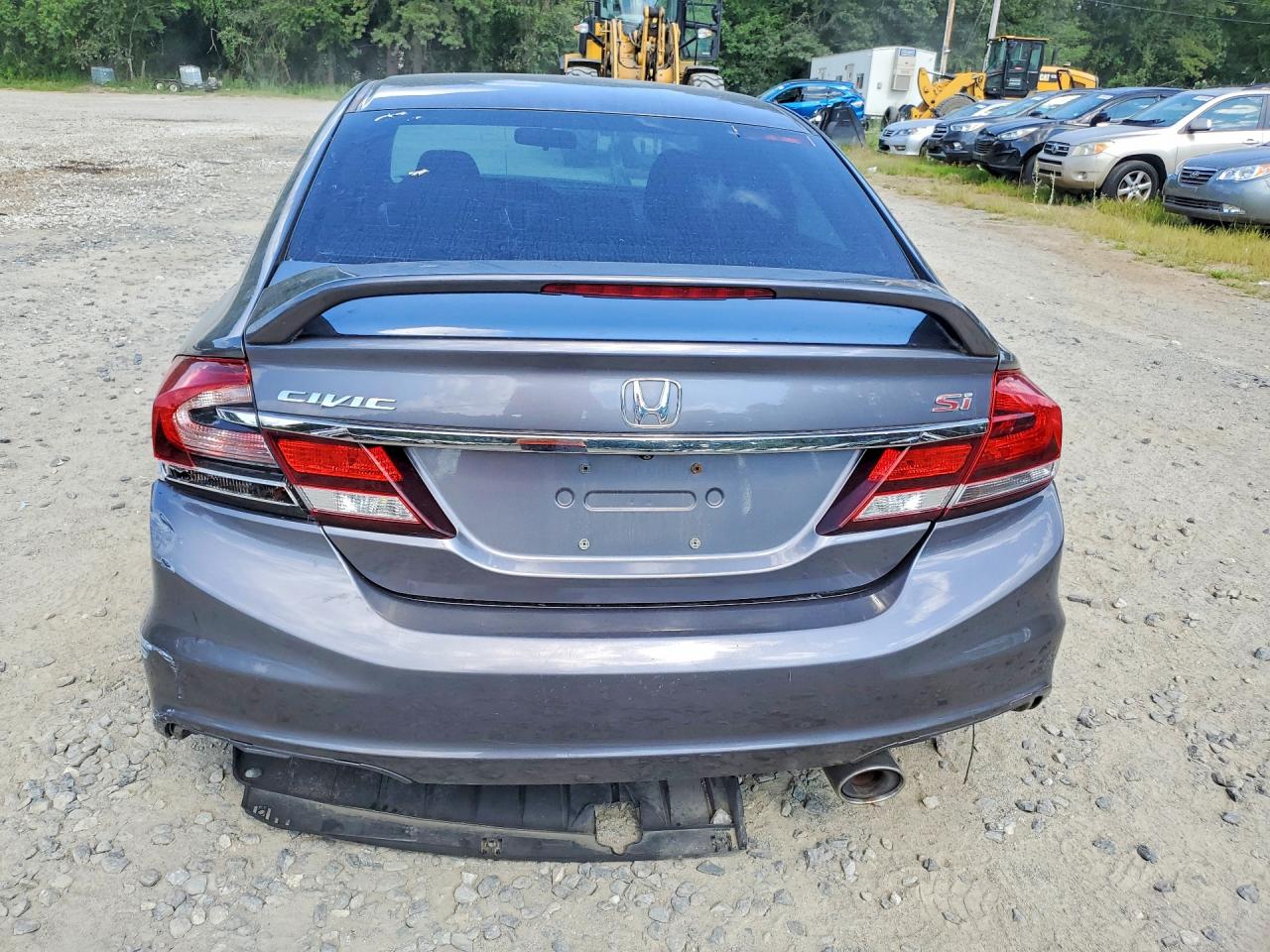 2014 Honda Civic Si Gray vin: 2HGFB6E55EH705084