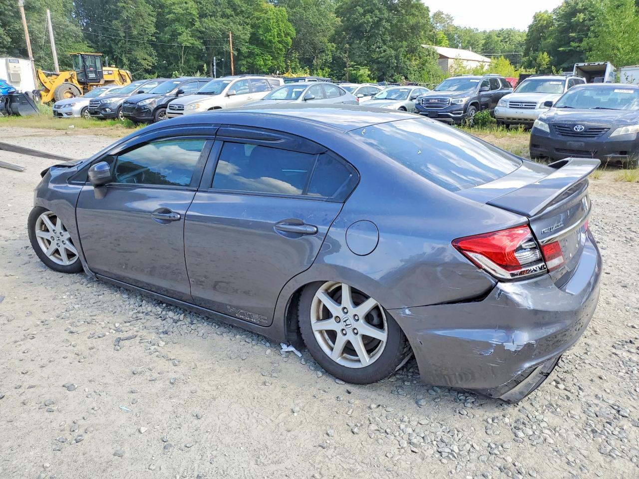 2014 Honda Civic Si Gray vin: 2HGFB6E55EH705084