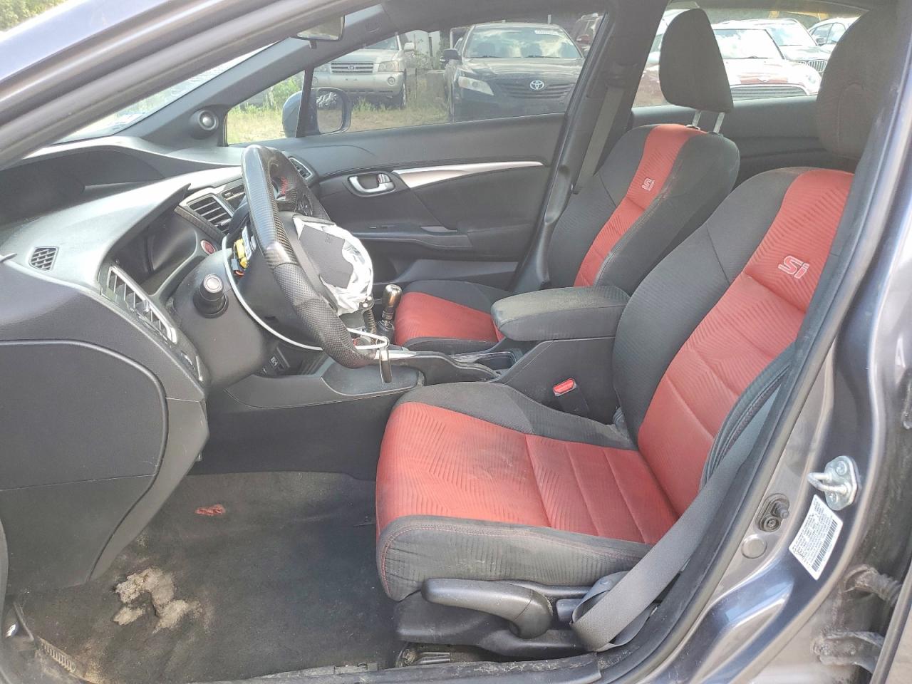 2014 Honda Civic Si Gray vin: 2HGFB6E55EH705084