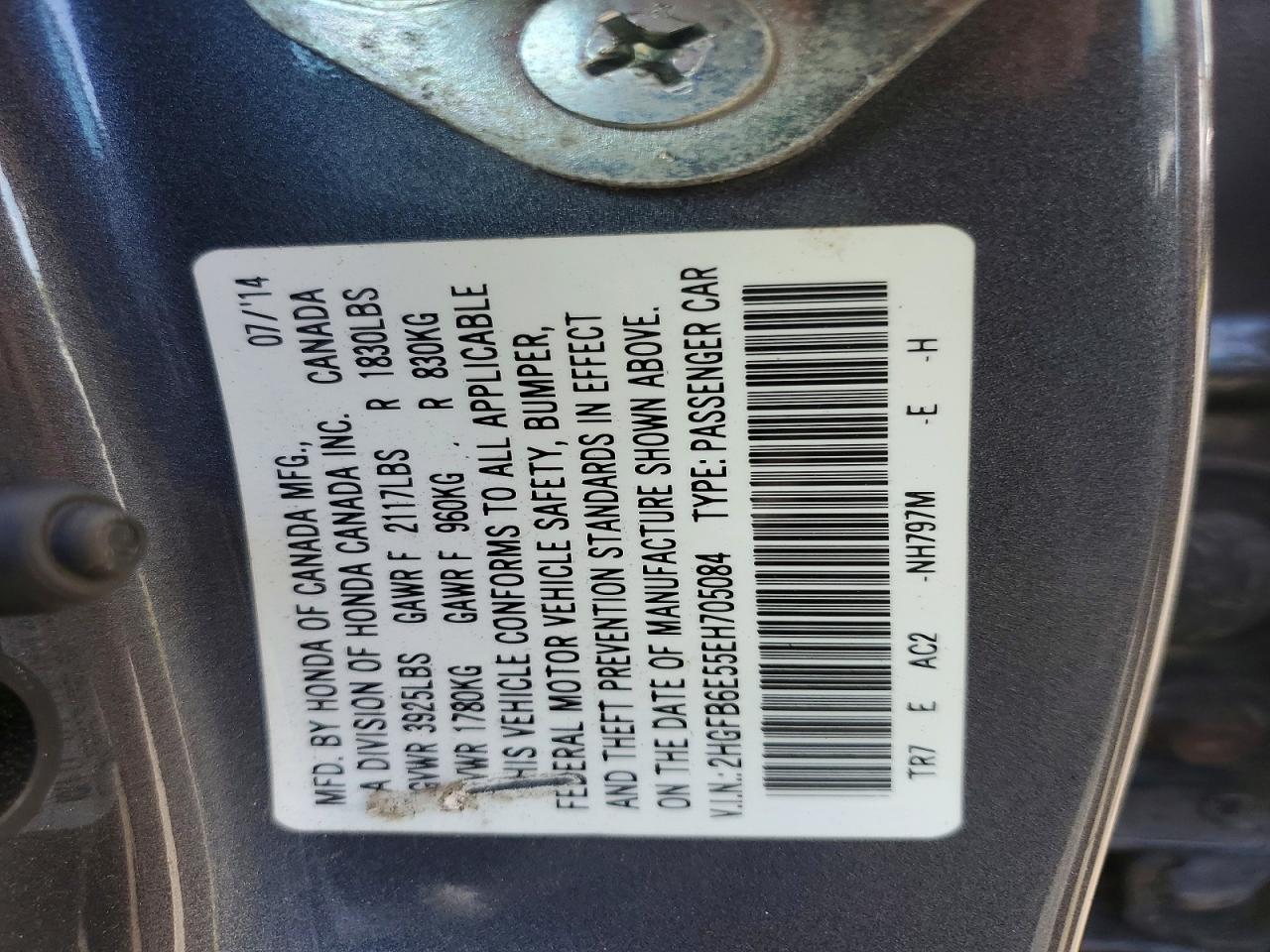 2014 Honda Civic Si Gray vin: 2HGFB6E55EH705084