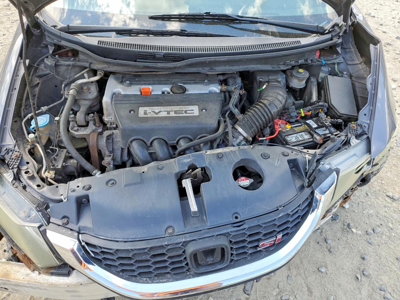2014 Honda Civic Si Gray vin: 2HGFB6E55EH705084