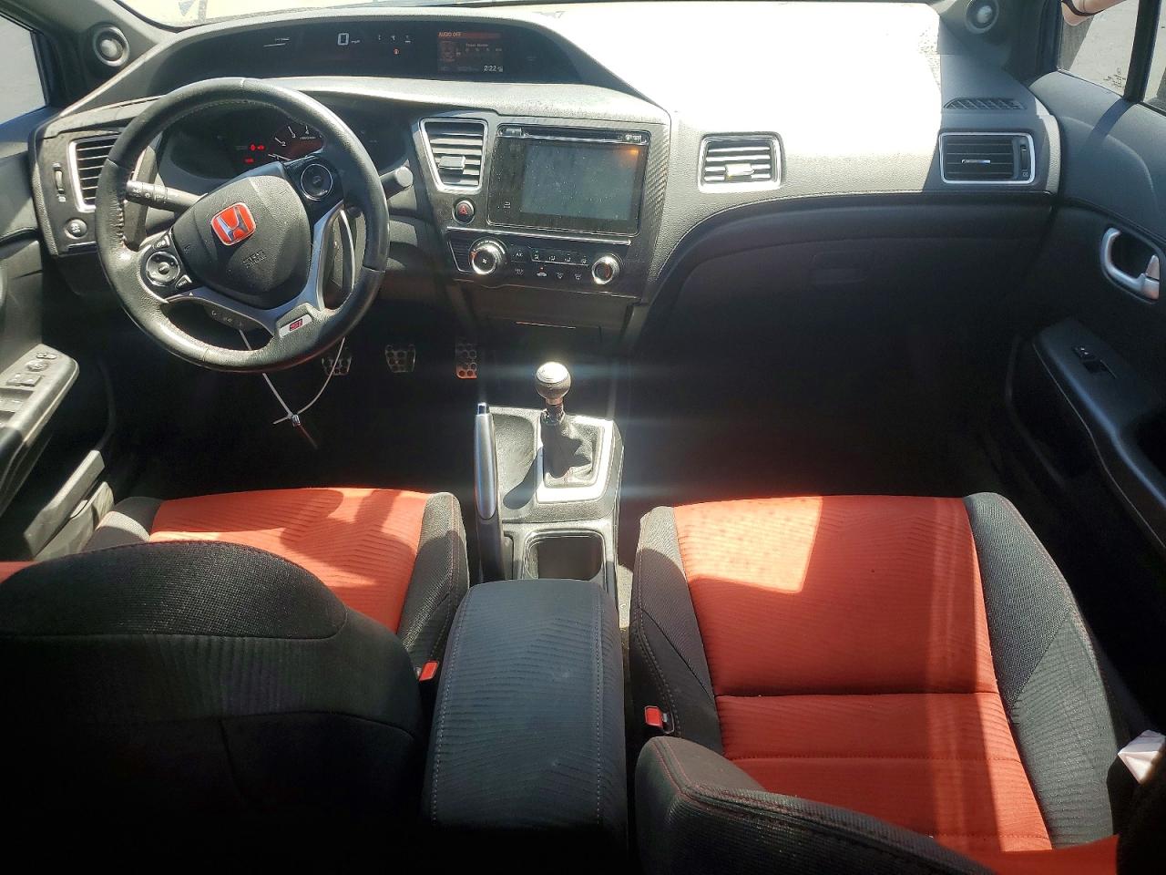 2015 Honda Civic Si Blue vin: 2HGFB6E55FH702140