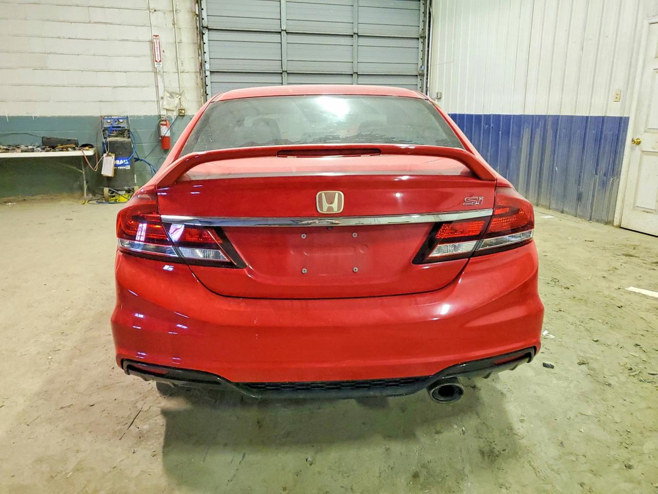 2015 Honda Civic Si Red vin: 2HGFB6E55FH707550