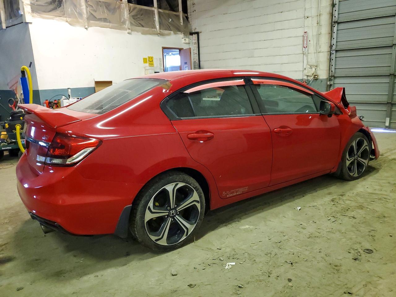 2015 Honda Civic Si Red vin: 2HGFB6E55FH707550