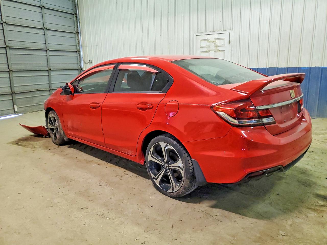 2015 Honda Civic Si Red vin: 2HGFB6E55FH707550
