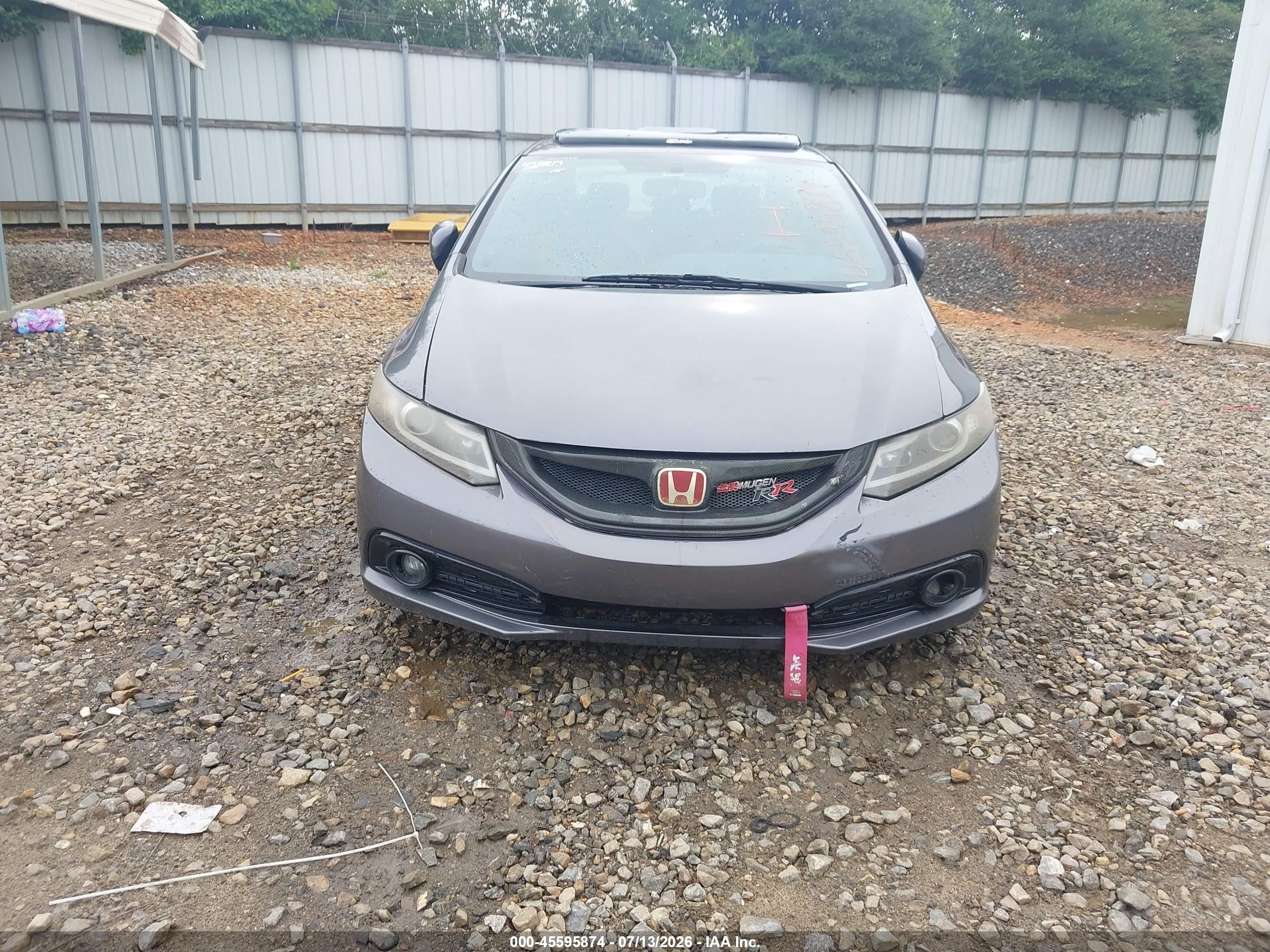 2015 Honda Civic Si Silver vin: 2HGFB6E55FH707757