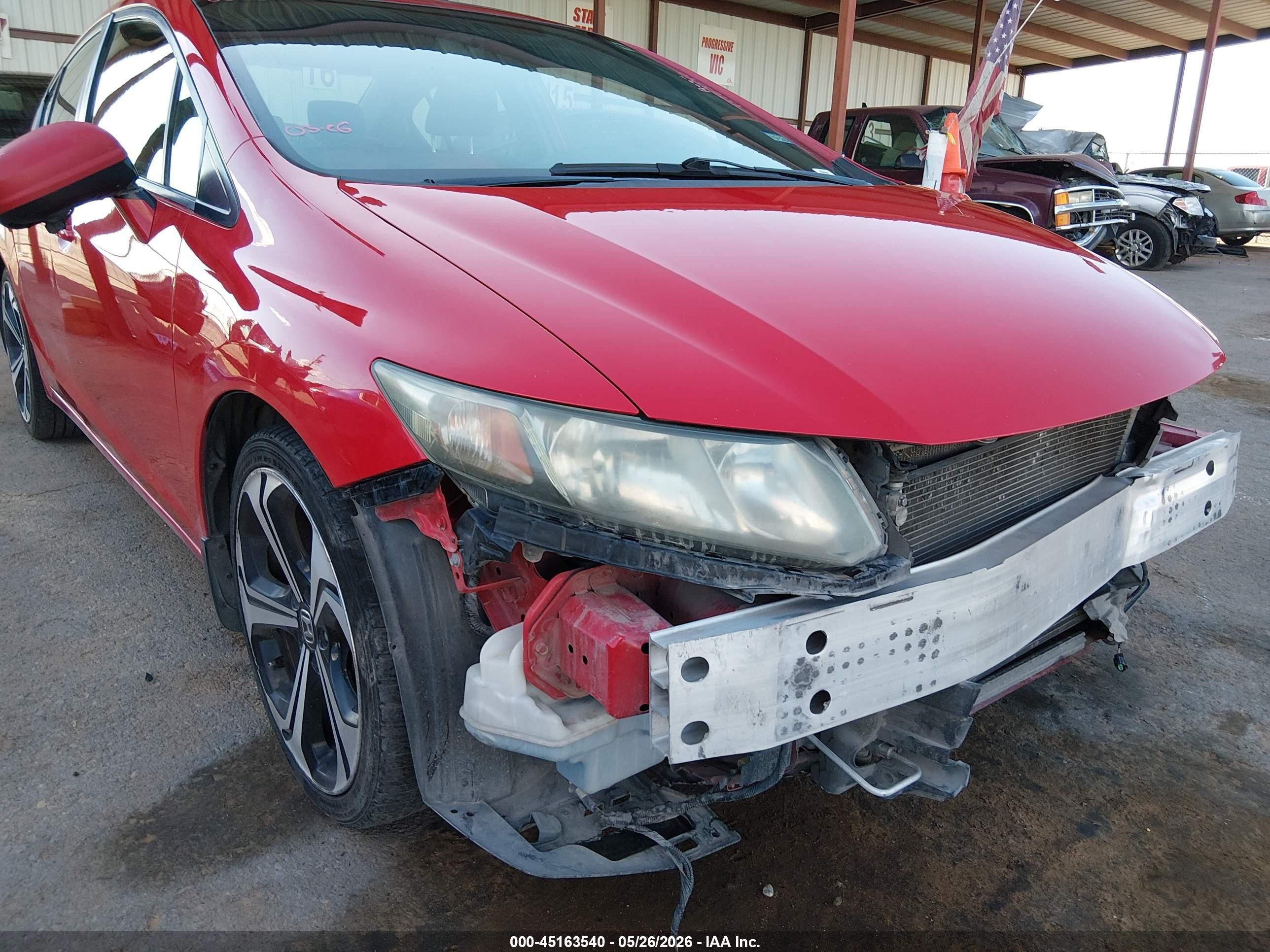 2015 Honda Civic Si Red vin: 2HGFB6E55FH710366