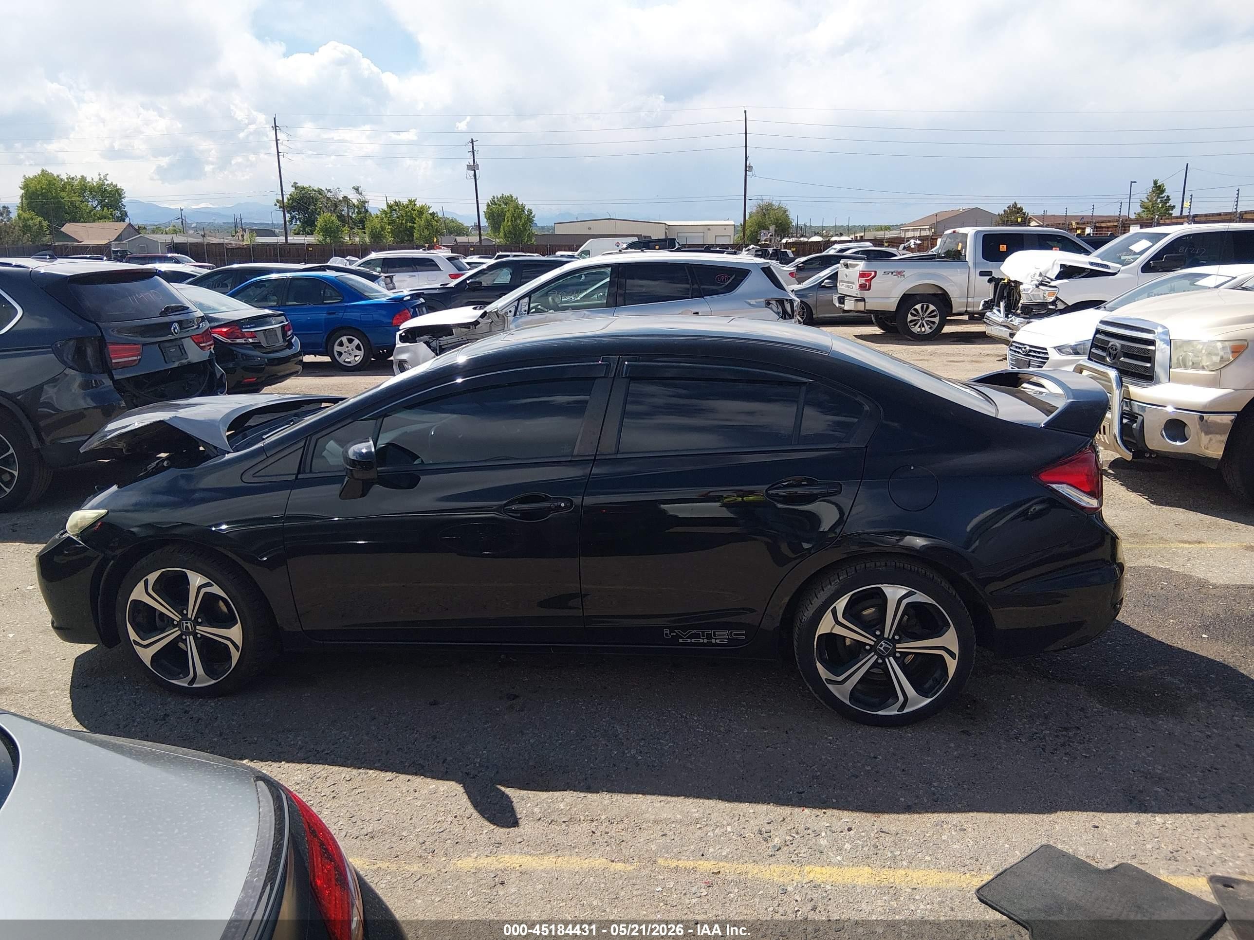 2015 Honda Civic Si Black vin: 2HGFB6E55FH710576