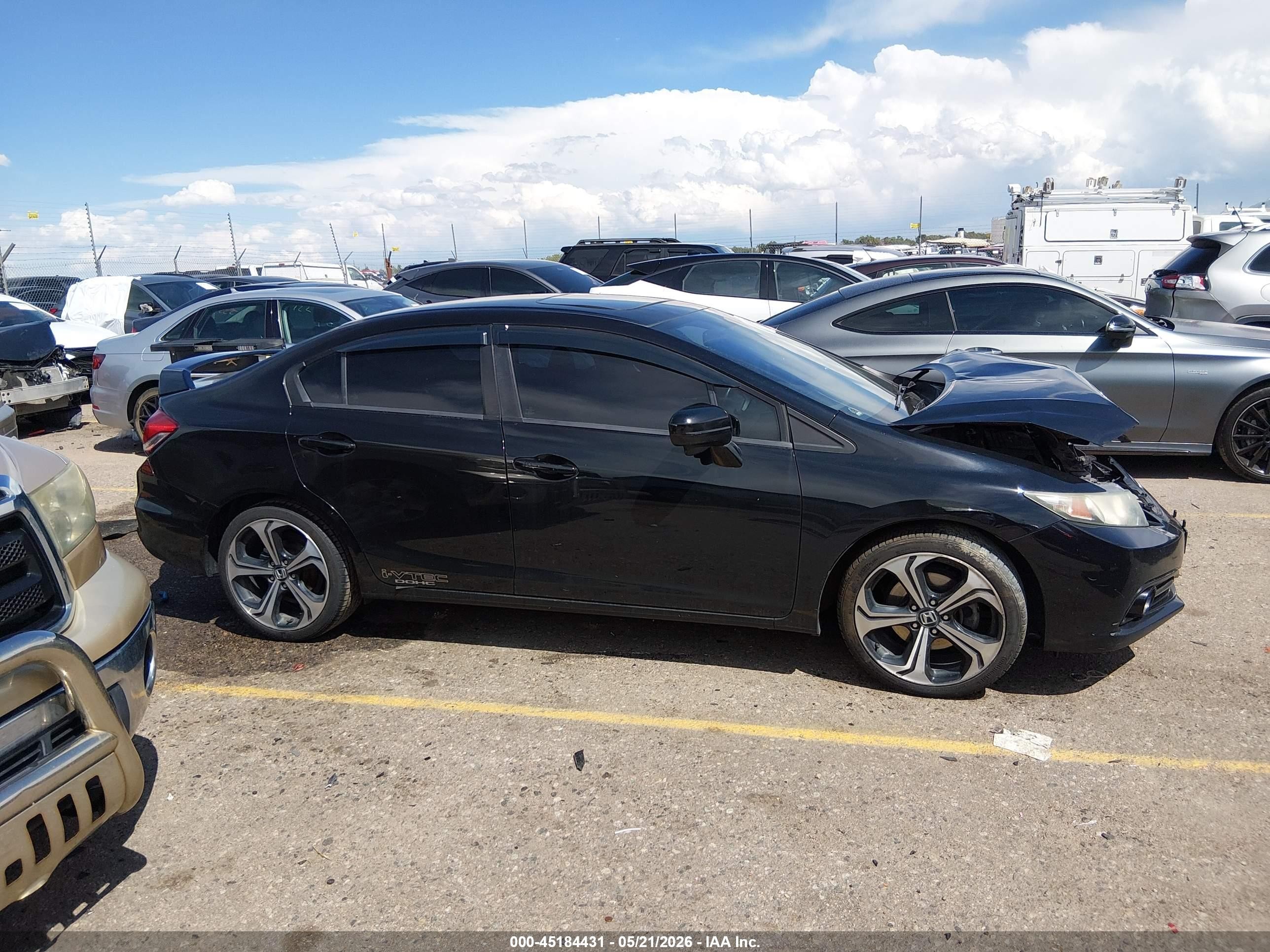 2015 Honda Civic Si Black vin: 2HGFB6E55FH710576
