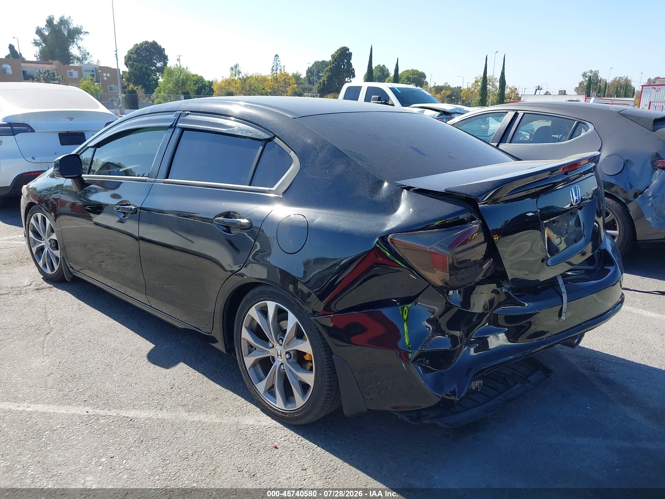 2012 Honda Civic Si Black vin: 2HGFB6E56CH704653