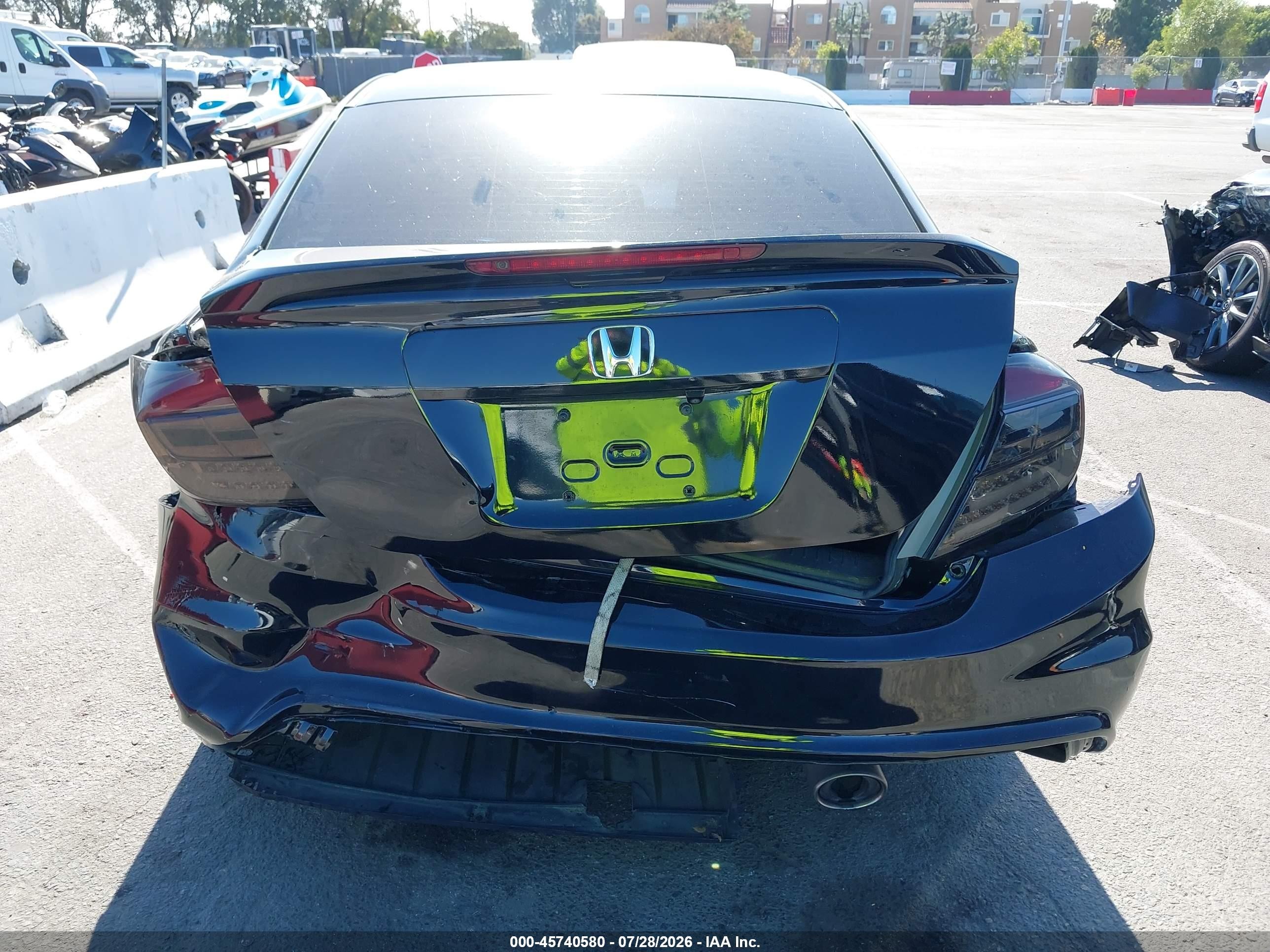2012 Honda Civic Si Black vin: 2HGFB6E56CH704653