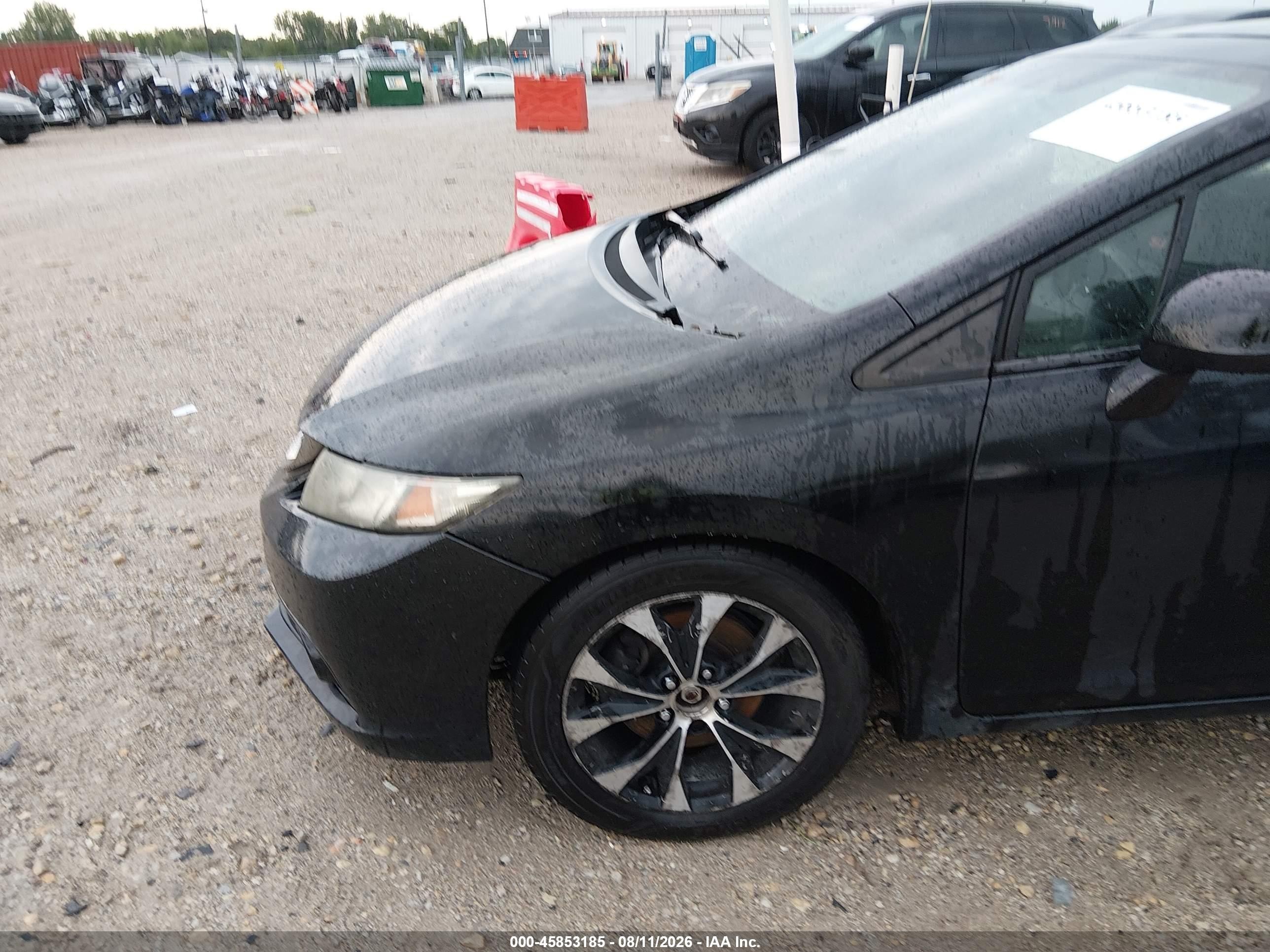 2013 Honda Civic Si Black vin: 2HGFB6E56DH700040