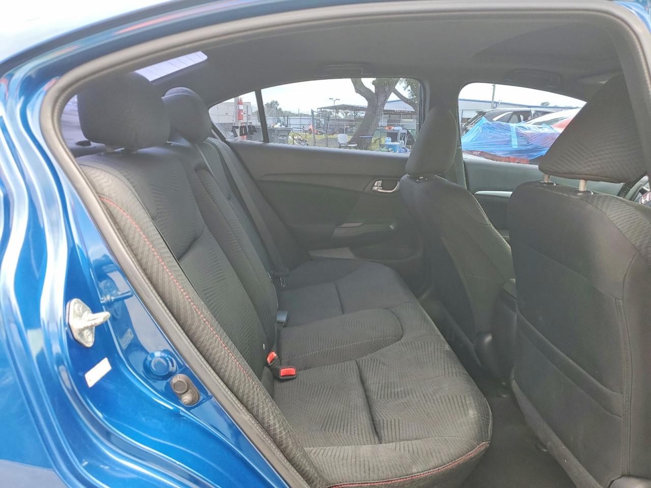 2013 Honda Civic Si Blue vin: 2HGFB6E56DH700670