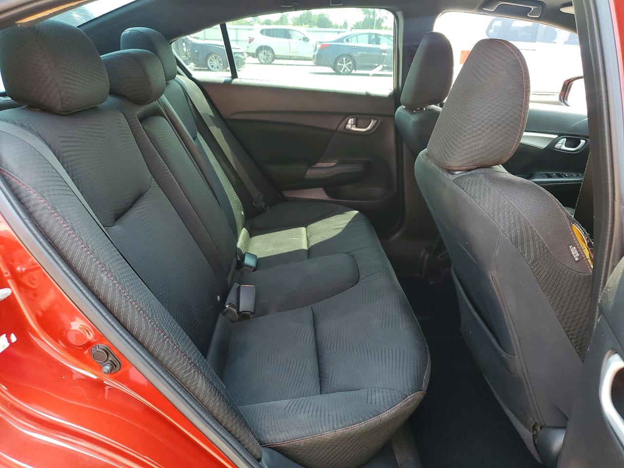 2013 Honda Civic Si Red vin: 2HGFB6E56DH704394